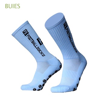 BUIES Unique Football Socks High Quality Sports Socks Grip Anti Slip Soccer Socks Anti Slip Cycling Socks Mid-calf Socks Outdoor Sportswear Comfortable Breathable Round Silicone Suction Cup/Multicolor