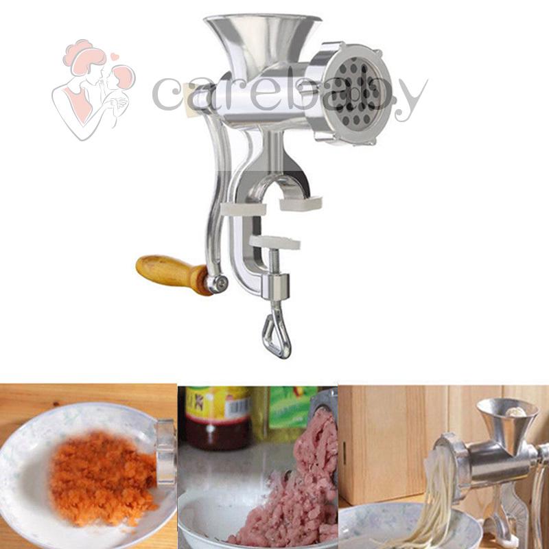 molinillo de carne manual y embutido relleno de carne molinillo picadora de pasta maker manivela (1)