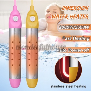 2000w/2500w calentador eléctrico caldera de inmersión calentador de agua baño potente piscina (1)