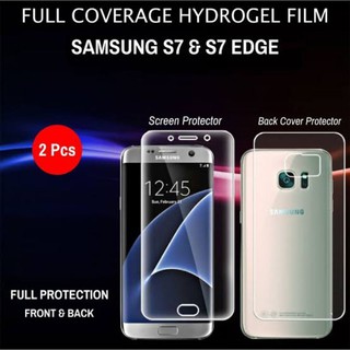 Hydrogel Samsung Galaxy S7/S7 EDGE/S8/S8 + antiarañazos trasero delantero completo Covee