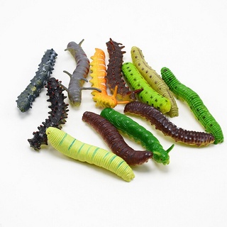 Gusano verde simulado gusano reptil bromas de insectos un truco persona entera juguete