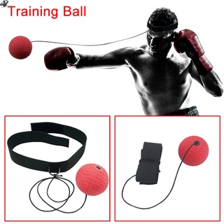 Ll boxeo Punch ejercicio pelota de lucha con banda para la cabeza para Fitness velocidad entrenamiento boxeo