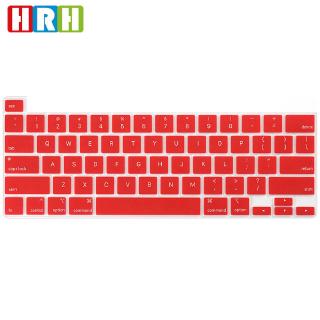 Hrh - funda colorida de silicona para MacBook Pro 16 pulgadas 2019 1 M1 8, Pro13 9 1 (versión de 2020) (4)