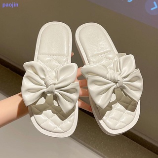 Sandalias para mujer/zapatos antideslizantes con lazo de verano a la Moda 2021