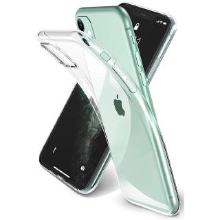 carcasa de silicona flexible para iphone 12 mini 11 pro max x xr xs max 8 7 6 6s plus se 2020, transparente, suave, tpu