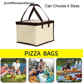 jointflowersfancy 6/8/10/12 pulgadas pizza bolsa de entrega de alimentos aislado térmico titular de almacenamiento picnic cbg (1)