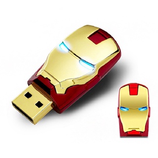 Marvel Iron Man Capitán América USB Flash Drive 128GB 64GB 32GB 16GB 8GB Pen Para Android/Tablet/PC 2.0 Pendrive (3)