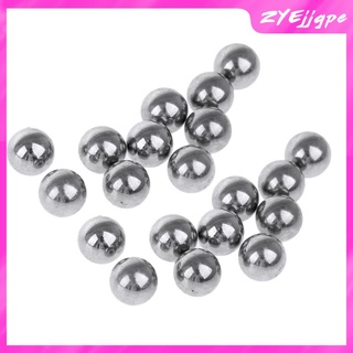 (20 piezas) (6,3 mm) (1/4" pulgadas) bolas de cojinete de acero bañadas en nickle