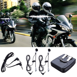 casco de moto motocicleta 2 vías intercomunicador auriculares sistema de comunicación accesorios