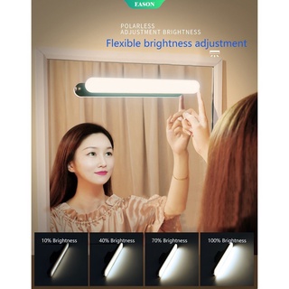 Luz de espejo LED Espejo de maquillaje Luz de tocador ajustable para tocador de baño 【E.A】