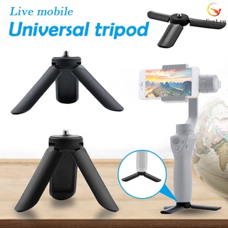 universal teléfono móvil estabilizador base soporte de mano nube plataforma trípode pequeño mini trípode accesorios para dji osmo gopro