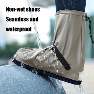 Impermeable botas de lluvia cubierta de hombres y mujeres impermeable botas de lluvia gruesa resistente al desgaste botas de lluvia botas de lluvia cubiertas