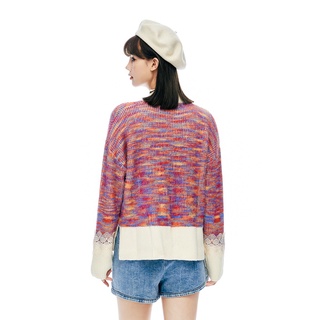 Inventario adecuado_Mark Huafei Mujer 2021 Otoño / Invierno Nuevo producto Suéter de cuello alto pequeño Jersey de mujer Estilo navideño (1)