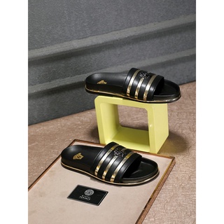 Zapatillas de alta calidad Versace zapatillas de verano par zapatillas de moda de lujo zapatillas P- (1)