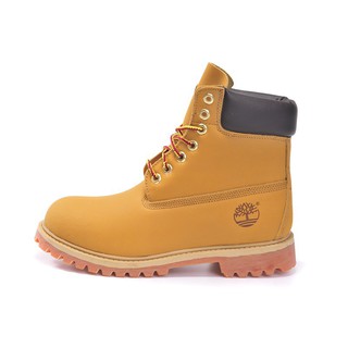 listo stock timberland mujeres hombres zapatos de deporte unisex botas de alta parte superior amarillo marrón tamaño 36-46