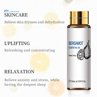 stock 10ml aceite de planta de bergamota calmante fatiga mejorar el sueño extracto de planta aceite esencial (6)