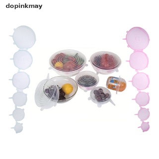 dopinkmay - cuenco de silicona para cocina (6 tamaños), diseño de alimentos frescos, tapa sellada al vacío (1)