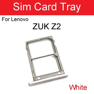 titular de la bandeja de la tarjeta sim para lenovo zuk z2 lector de tarjetas sim ranura adaptador zócalo piezas de repuesto (2)