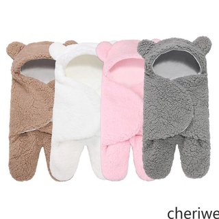 alta calidad bebé recién nacido saco de dormir de piernas divididas envolver más lana bebé manta cheriwe