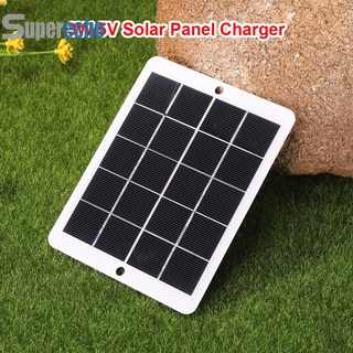 3W 5V USB Panel Solar Para Teléfono Móvil Cargador Generador Banco De Energía