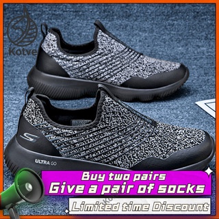 ¡limitado! Sketches zapatillas de deporte de los hombres zapatos Kasut Kasut hombres caminar correr deporte hombre Casual Slip-on zapatos