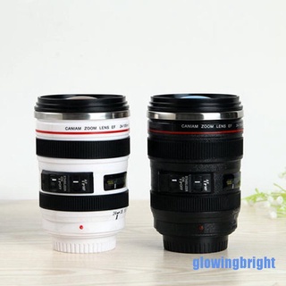 Thermos [glowingbright 0531] lente de cámara taza de café de acero inoxidable lente de viaje taza termo fotógrafo regalo (1)