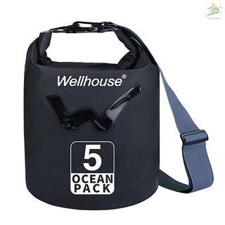 Bolsa de hombro impermeable al aire libre saco seco para navegar a la deriva flotante kayak playa
