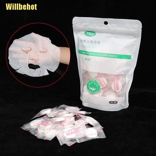 [Willbehot] 20/50 piezas de compresión Facial de tela no tejida de papel Facial Diy [caliente]