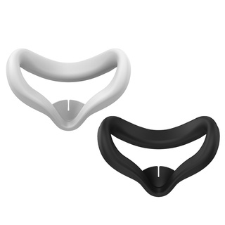 VR Silicone Mask Cover Washable Face Pad Anti-slippage for Quest 2 Acc