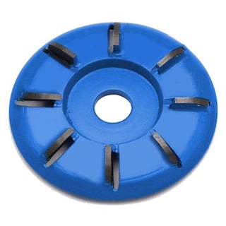 Disco De Tallado Turbo De Madera (Curva , Azul) En 8 Dientes Amoladora Angular De Fresado Herramienta Para Amoladoras Angulares Accesorio