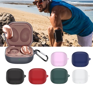【FT】Anti-slip Shockproof Earphone Case with Buckle for Samsung Galaxy Buds Live