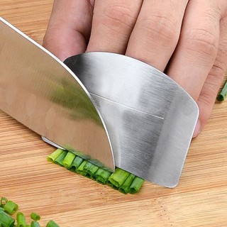 Cuchillo de mano inoxidable herramienta seguro Protector de cocina Protector de dedo