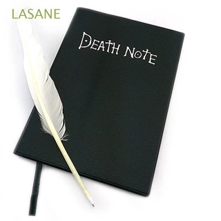 lasane para regalo death note pad escuela pluma pluma death note cuaderno coleccionable anime cuero dibujos animados juego de rol diario/multicolor