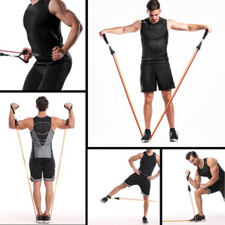 Resistance Bands Workout Exercise Bands Set with Door Training Equipment