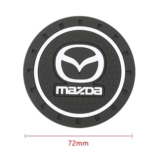 Posavasos de silicona epoxi antideslizante para Mazda CX-3 CX-4 CX-5 CX-8 CX-30 MX-5 accesorios de estilo de coche (9)