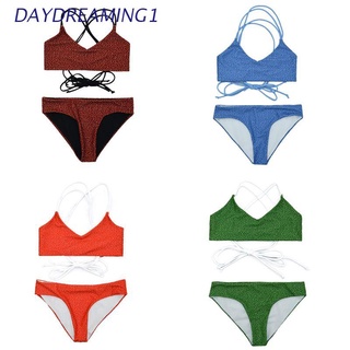 Ddm traje De baño para mujer/traje De baño/Conjunto De bikini con lunares y efecto Levantador 2 piezas