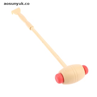 (new) Body Massager Claw Double-head Hammer Stick Bamboo Wooden Back Scratcher [aosunyuk]