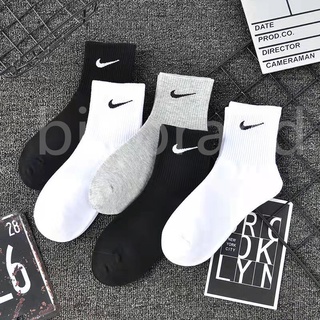 (100% Algodón) calcetines Nike Tubo Ins red de la mejor calidad deportiva de pareja