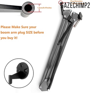 [Gazechimp2] soporte de pared para suspensión brazo brazo Webcam soporte con soporte de fijación negro