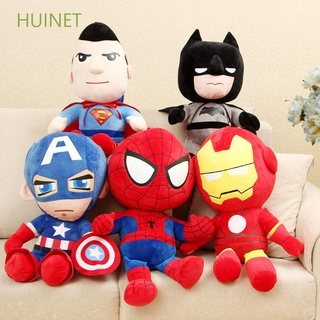 Huinet juguetes De peluche iron man spider man/Batman/América/capitán América/avengers/Marvel