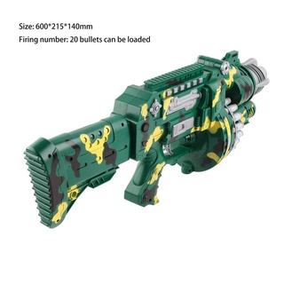 0913d sb253 full-auto soft bullet blaster pistola de juguete con 40 dardos cargando 20 balas (5)