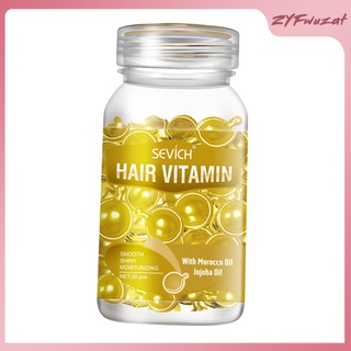 Hair Vitamin Serum Capsule with Vitamins C Argan Avocado Oil