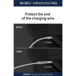 Venta al por mayor WIWU adaptador de alimentación caso solamente - enrollador de Cable y Protector de Cable - 61W (4)