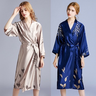 Kimono Para dama bata De satén Para dama De honor