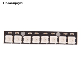 Hbi> Black 8 Channel WS2812 5050 RGB 8 LEDs Light Strip Driver Board for Arduino well