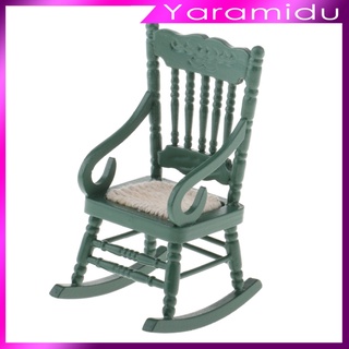 [yaramidu] 1/12 accesorios para Casa De muñecas Modelo De silla De balance De madera/muñecas para el hogar