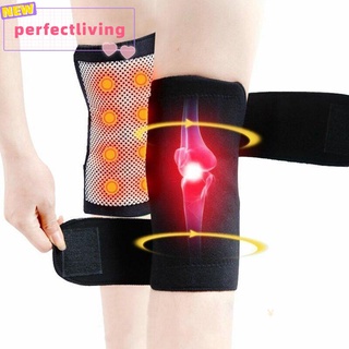 [perfectliving] rodillera de autocalentamiento de turmalina/masajeador magnético para rodilla/cuidado de los huesos