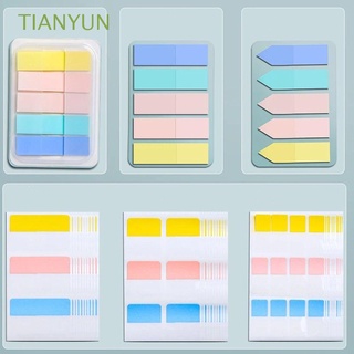 Tianyun Morandi Color impermeable para hacer la lista planificador etiqueta engomada punto It marcador notas adhesivas índice Memo