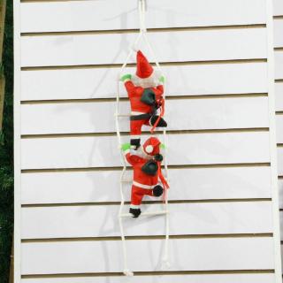 Nuevo Santa escalada en cuerda escalera interior/exterior navidad jardín decoración (6)
