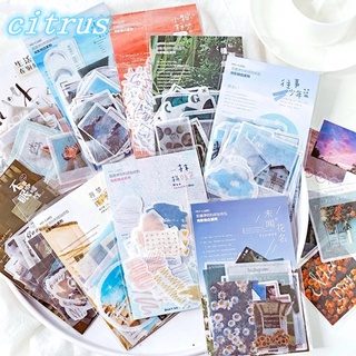 CB 40pcs/pack washi sticker packs bullet journal DIY paper for scrapbooking albumdeco diary sticker 8 styles